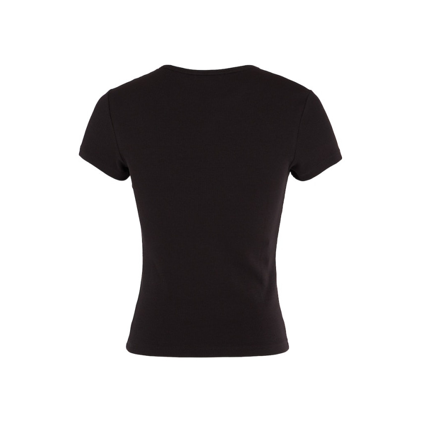 T-Shirt Tommy Jeans Femme ESSENTIAL Noir Cloane Vannes DW0DW14876