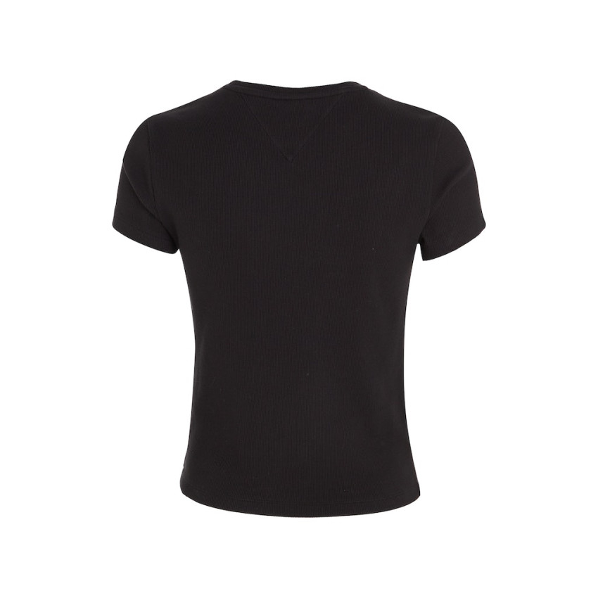 T-Shirt Femme Tommy Jeans SIGNATURE Noir Cloane Vannes DW0DW16929 BDS