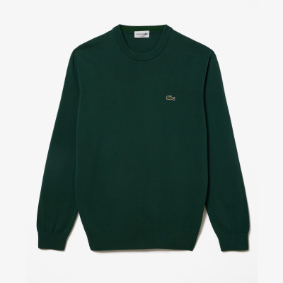 Pull Lacoste Homme COL ROND Vert Cloane Vannes AH1985 YZP