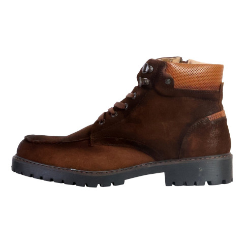 Bottines en Cuir Redskins Homme TEMPLE Marron Cloane Vannes