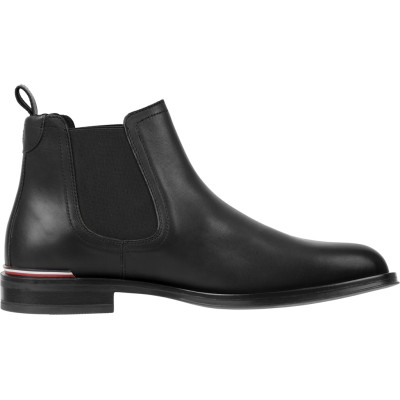 Bottines Tommy Hilfiger Homme CHELSEA Noir Cloane Vannes FM0FM04806