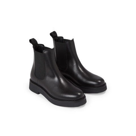 Bottines Femme Tommy Hilfiger CHELSEA FLAT BOO Noir Cloane  Vannes EN0EN02311 BDS