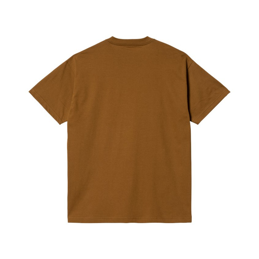 T-Shirt Homme Cahartt Wip HEART PATCH Marron Cloane Vannes I032424