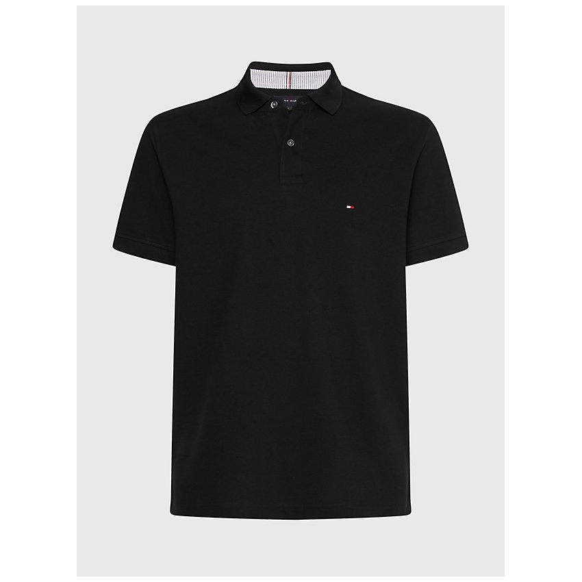 Polo Noir Homme Tommy Hilfiger 1985 COLLECTION Cloane Vannes MW0MW17770