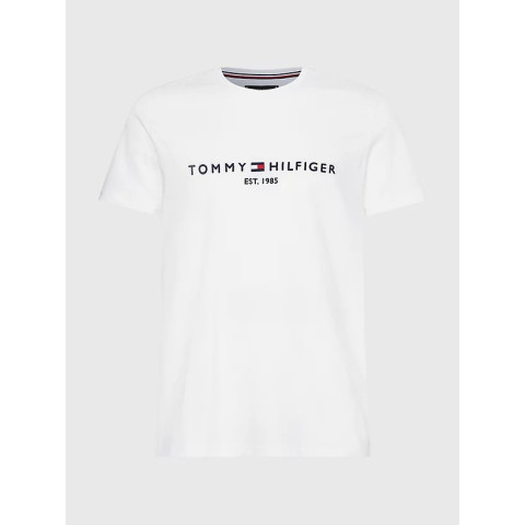 T-Shirt Tommy Hilfiger Homme CORE Ecru Cloane Vannes MW0MW11465
