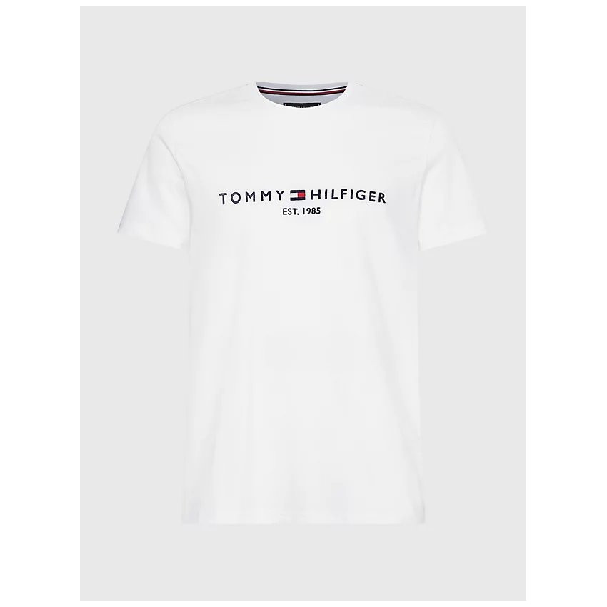 T-Shirt Tommy Hilfiger Homme CORE Ecru Cloane Vannes MW0MW11465