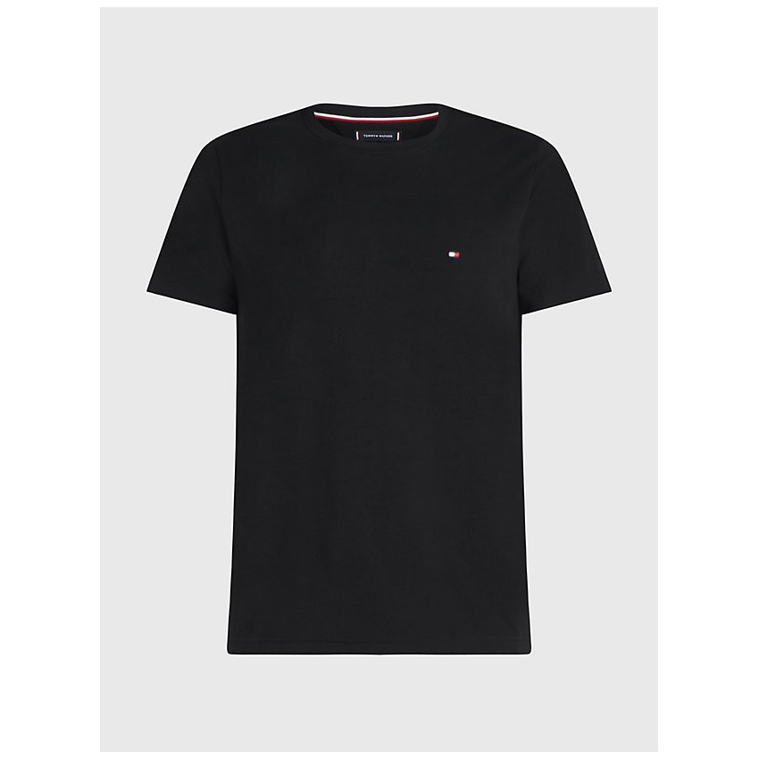 T-Shirt Homme Tommy Hilfiger CORE STRETCH Noir Cloane Vannes MW0MW27539