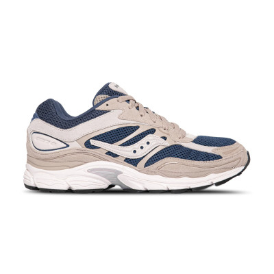 Baskets Saucony Homme PROGRID OMNI Beige et Bleu Cloane Vannes S70740-4