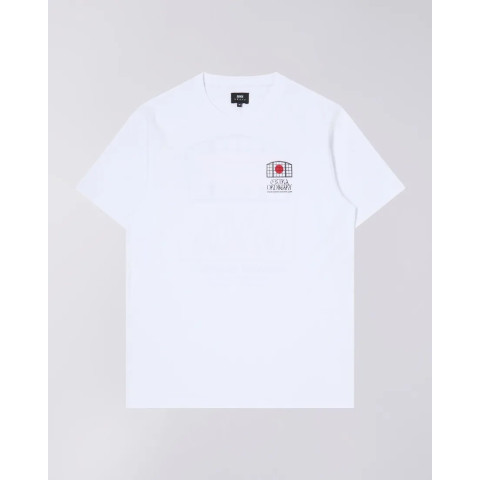T-Shirt Homme Edwin EXTRA ORDINARY Blanc Cloane Vannes I032521 02