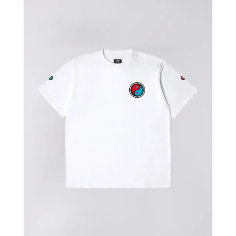 T-Shirt Edwin Homme HEALTH Blanc Cloane Vannes I033727 02