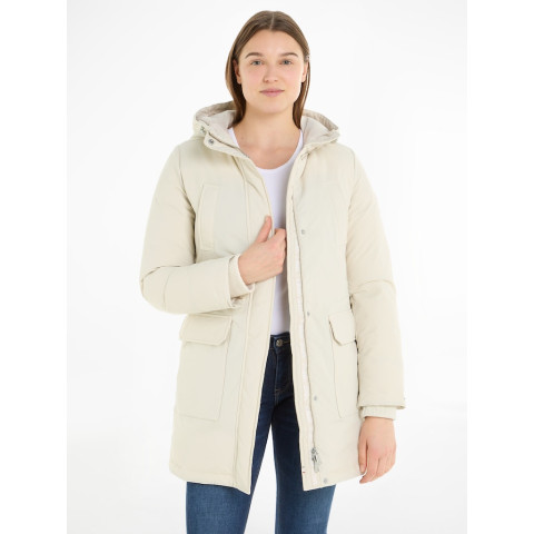 Doudoune TOMMY HILFIGER Femme TECHNICAL DOWN Crème Cloane Vannes DW0DW14684 ACG