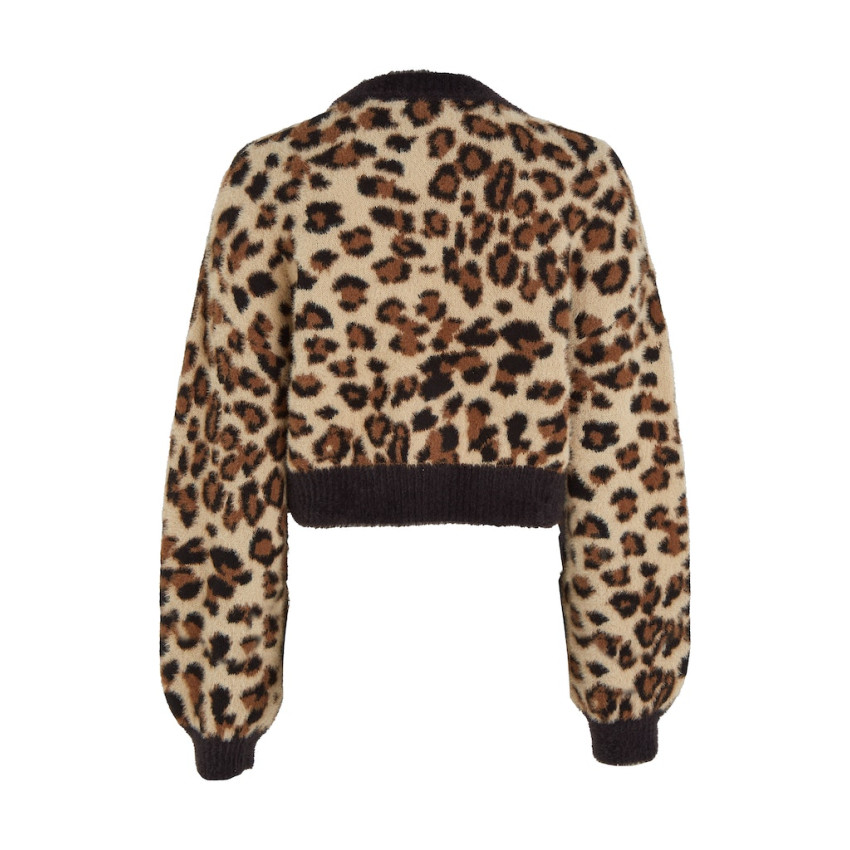 Pull Femme Tommy Jeans CARDIGAN Leopard Cloane Vannes DW0DW16518 0GI