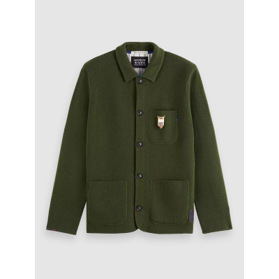 Veste Homme Scotch & Soda WOOL-BLEND Vert foncé Cloane Vannes