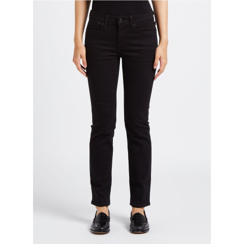 Jean Levi's Femme 712 SLIM Noir Cloane Vannes A6199 0001 NIGHT BLK