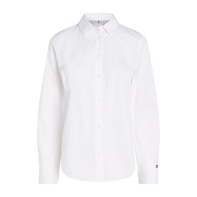 Chemise Femme Tommy Hilfiger ESSENTIAL Blanc Cloane Vannes WW0WW40543