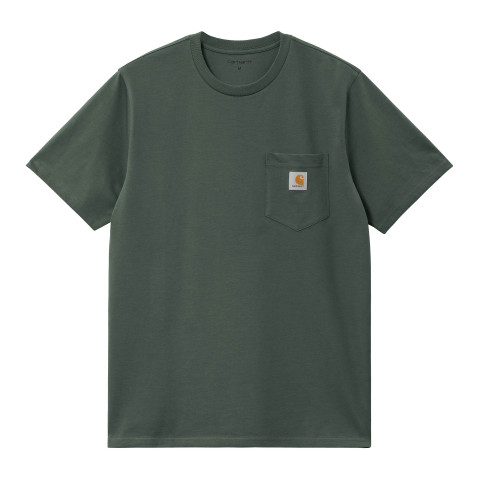 T-Shirt Carhartt Wip Homme POCKET Vert Cloane Vannes I030434 1CK