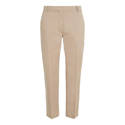 Pantalon Femme Tommy Hilfiger CHINO Beige Cloane Vannes WW0WW40504 AEG