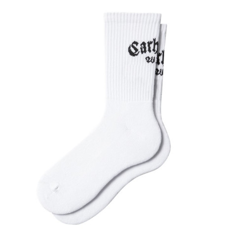 Chaussettes Homme Carhartt Wip ONYX Blanc Cloane Vannes I032862 00A