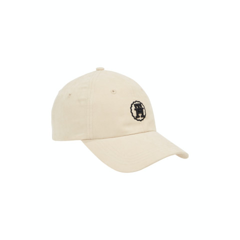 Casquette Femme Tommy Hilfiger  CHIC Crème Cloane Vannes AW0AW15775 AES