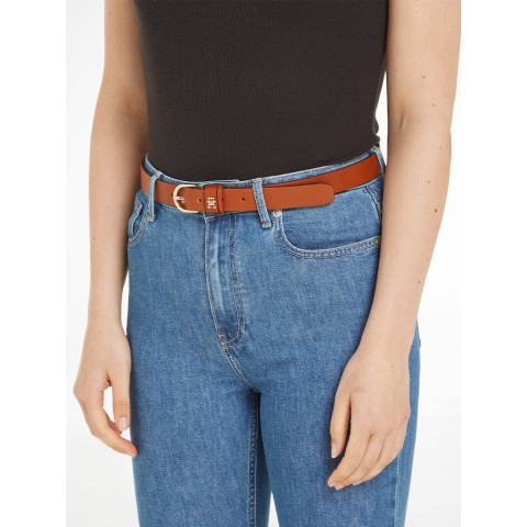 Ceinture en Cuir Femme Tommy Hilfiger ESSENTIAL Marron Cloane Vannes
