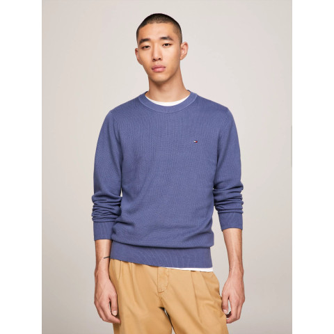 Pull Homme TOMMY HILFIGER Indigo Cloane Vannes MW0MW33511