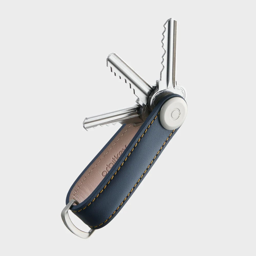 Organisateur de Clés Bleu Marine Orbitkey LEATHER Cloane Vannes