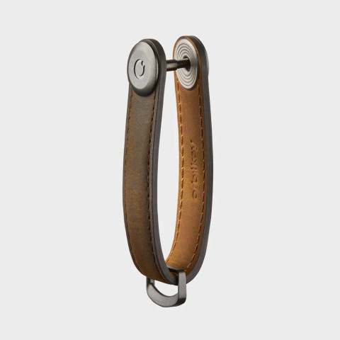 Organisateur de Clés CRAZY HORSE Marron Cloane Vannes CHLO-2