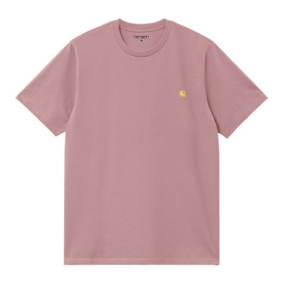 T-Shirt Homme Carhartt Wip CHASE Rose Cloane Vannes I026391