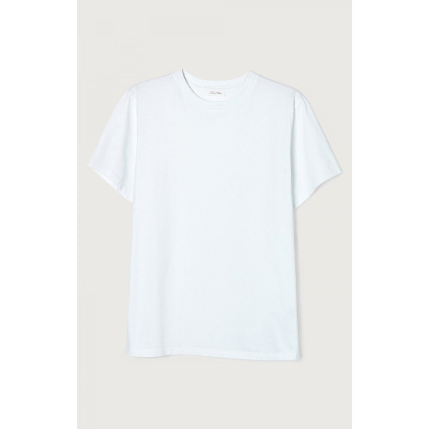 T-Shirt Homme American Vintage FIZVALLEY Blanc Cloane Vannes MFIZ25B
