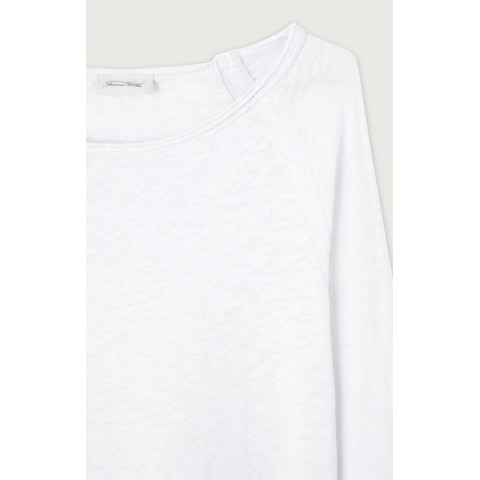 T-Shirt Manches Longues American Vintage Femme SONOMA Blanc Cloane Vannes SON31G