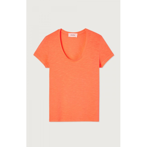 T-Shirt Femme American Vintage JACKSONVILLE Orange Cloane Vannes JAC48V