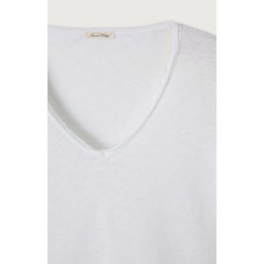 T-Shirt Femme American Vintage SONOMA Blanc Cloane Vannes SON02AG