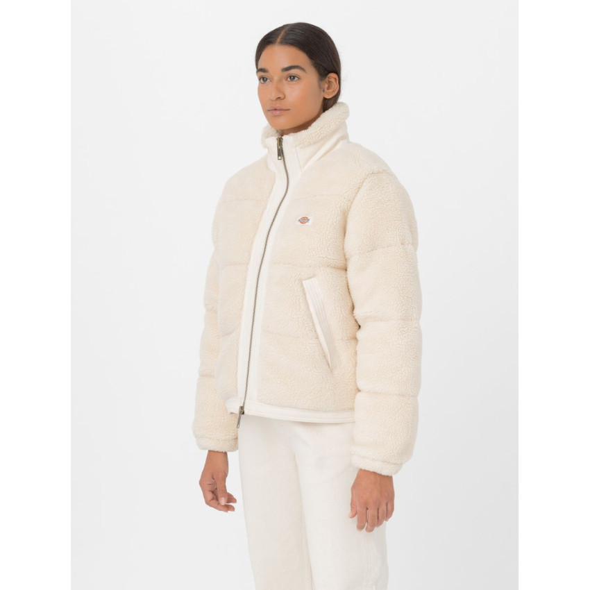 Doudoune Polaire Dickies Femme MOUNT HOPE PUFFER Beige Cloane Vannes DK0A4YGY F90