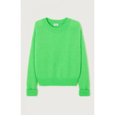 Pull Femme American Vintage VITOW Vert Cloane Vannes VITO18E