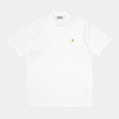 Polo Homme Carhartt Wip CHASE Blanc Cloane Vannes I023807 00R