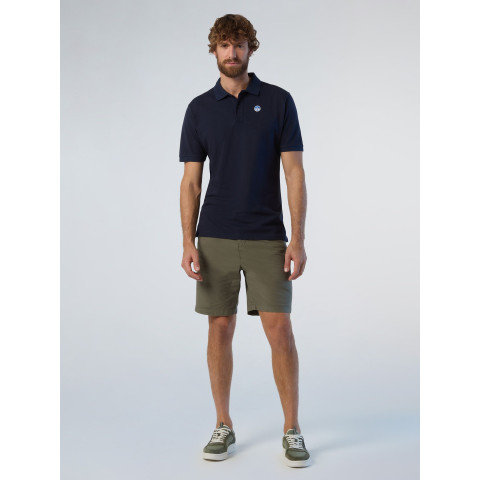 Polo Homme North Sails BASIC Bleu Marine Cloane Vannes 692451