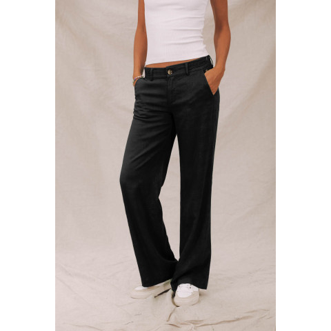 Pantalon Femme Freeman T Porter AGATHA PLAIN Noir Cloane Vannes 00025597