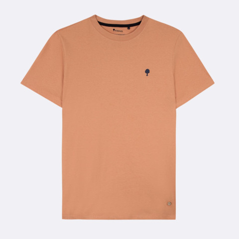 T-Shirt Homme Faguo ARCY Orange Cloane Vannes S24TS0108 ORA14