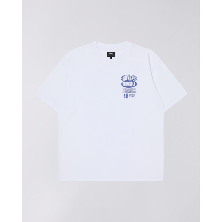 T-Shirt Homme Edwin WRONG WAY MEMORIE Blanc Cloane Vannes I033494 02