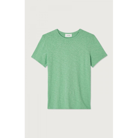 T-Shirt Homme American Vintage BYSAPICK Vert Cloane Vannes MBYSA18B