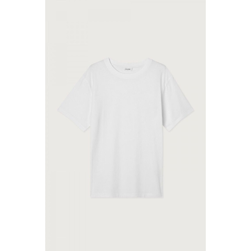 T-Shirt Homme American Vintage VUPAVILLE Blanc Cloane Vannes MVUP02A
