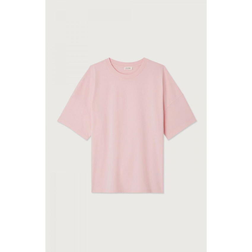 T-Shirt AMERICAN VINTAGE Homme FIZVALLEY Rose Cloane Vannes MFIZ02A