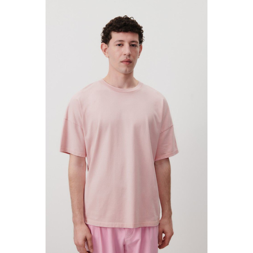 T-Shirt AMERICAN VINTAGE Homme FIZVALLEY Rose Cloane Vannes MFIZ02A
