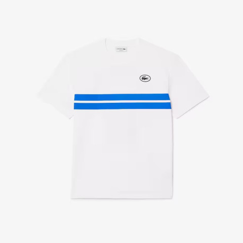T-Shirt Lacoste Homme ARCHIVES Blanc Cloane Vannes TH8590