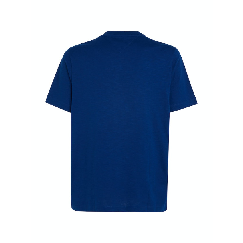 T-Shirt Homme Tommy Hilfiger SLUB Bleu Marine Cloane Vannes MW0MW34375