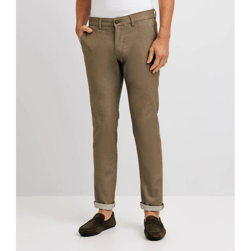 Pantalon Chino Izac Homme PARAI Kaki Cloane Vannes PCE24PARAI