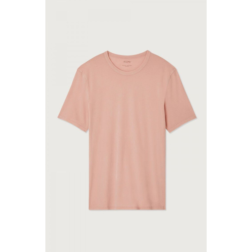 T-Shirt American Vintage Homme DEVON Rose Cloane Vannes MDEV02AE24
