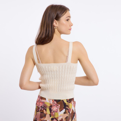 Débardeur Femme Artlove ANOUSHKA Crème Cloane Vannes 70101