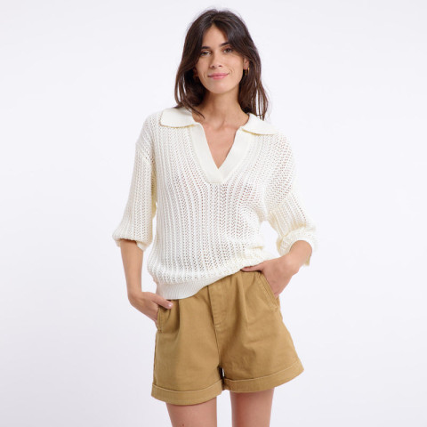 Pull Artlove Femme SIBEL Crème Cloane Vannes