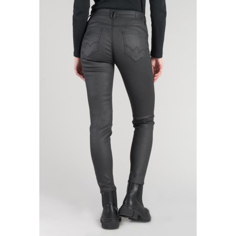 Jean Femme Le temps des cerises PULP Noir enduit Cloane Vannes